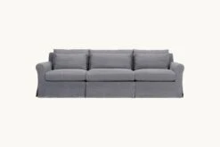 Elias Sectional -SIXPENNY STORE elias sectional sofa light weight linen ink cap product