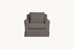 Elias Swivel Chair Slipcover Only 27 Elias Swivel Chair Slipcover Only -SIXPENNY STORE elias swivel chair cotton canvas moon dust product slipcover