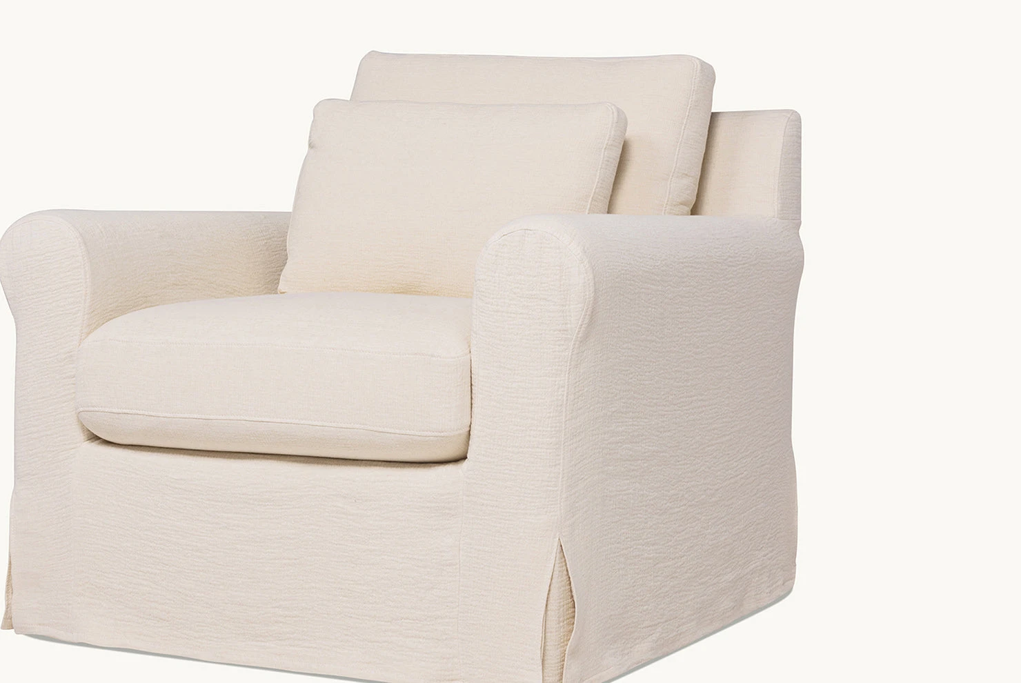 Elias Swivel Chair Slipcover Only 5 Elias Swivel Chair Slipcover Only - Image 5