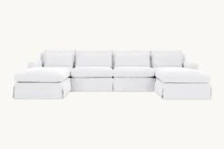 Elias U-Shape Sectional 35 Elias U-Shape Sectional -SIXPENNY STORE elias ushape sectional cotton linen pacific pearl product slipcover 8f07b58e d332 4145 893a 07d1bc06c352