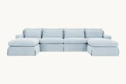 Elias U-Shape Sectional 38 Elias U-Shape Sectional -SIXPENNY STORE elias ushape sectional cotton linen salt water product slipcover 112dac46 46ce 468e 830b aeb50e5ec68e