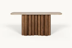 Enzo Console Table -SIXPENNY STORE enzo console table travertine galata travertine product