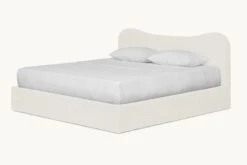 Esmé Bed -SIXPENNY STORE esme bed light weight linen water lily product king