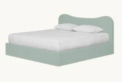 Esmé Bed -SIXPENNY STORE esme bed thread dyed cotton linen hello aloe product king