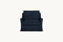 Esmé Chair Slipcover Only -SIXPENNY STORE esme chair cotton canvas ancient indigo product 8b56b87b 3032 4de2 bbe4 095d0b7c1455