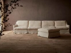 Esmé Chaise Sectional Slipcover Only