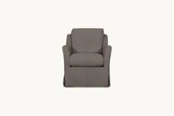 Esmé Glider Chair -SIXPENNY STORE esme glider chair cotton canvas moon dust product