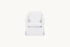 Esmé Glider Chair -SIXPENNY STORE esme glider chair cotton linen pacific pearl product