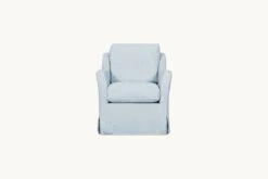 Esmé Glider Chair -SIXPENNY STORE esme glider chair cotton linen salt water product