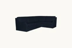 Esmé L-Shape Sectional Slipcover Only 25 Esmé L-Shape Sectional Slipcover Only -SIXPENNY STORE esme lshape sectional cotton canvas ancient indigo product slipcover