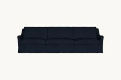 Esmé Sectional -SIXPENNY STORE esme sectional sofa cotton canvas ancient indigo product