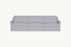Esmé Sectional -SIXPENNY STORE esme sectional sofa medium weight linen poppy seed product