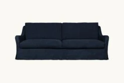 Esmé Sofa Slipcover Only -SIXPENNY STORE esme sofa cotton canvas ancient indigo product 96