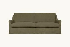 Esmé Sofa -SIXPENNY STORE esme sofa cotton canvas quiet sage product 96