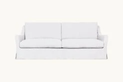 Esmé Sofa -SIXPENNY STORE esme sofa cotton linen pacific pearl product 96