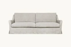 Esmé Sofa -SIXPENNY STORE esme sofa medium weight linen jasmine rice product 96