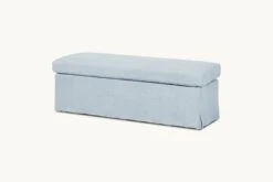 Esmé Storage Bench -SIXPENNY STORE esme storage bench cotton linen salt water product