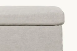 Esmé Storage Bench -SIXPENNY STORE esme storage bench medium weight linen jasmine rice product pdp6