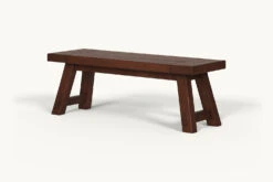 Fasso Dining Bench -SIXPENNY STORE fasso bench reclaimed pine dusky pine product pdp3