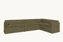 Gabriel Banquette -SIXPENNY STORE gabriel banquette cotton canvas quiet sage product