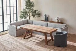 Gabriel Banquette Slipcover Only