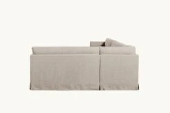 Gabriel Banquette Slipcover Only -SIXPENNY STORE gabriel banquette washed cotton linen blanched almond product PDP5 1a92b6c1 f92a 4b12 89f7 bed5b8f5b3eb