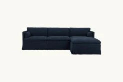Gabriel Chaise Sectional Slipcover Only 29 Gabriel Chaise Sectional Slipcover Only -SIXPENNY STORE gabriel chaise sectional cotton canvas ancient indigo product 4 pc slipcover 3358c20f 504a 4521 b241 3a608c6d94dd