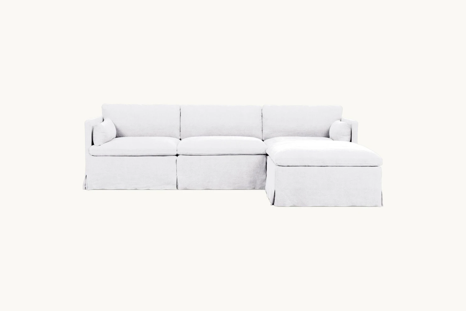 Gabriel Chaise Sectional Slipcover Only 6 Gabriel Chaise Sectional Slipcover Only - Image 6