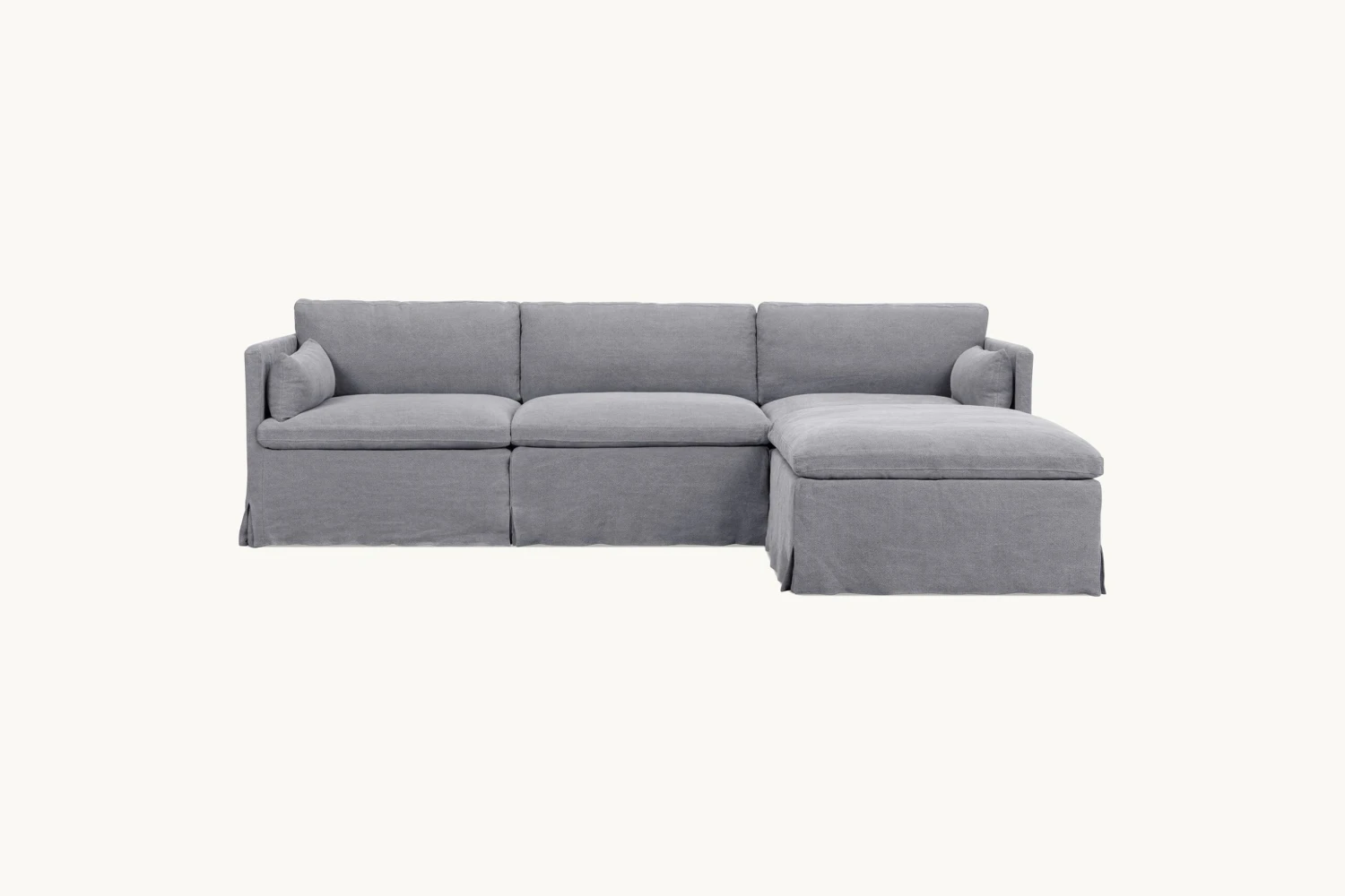 Gabriel Chaise Sectional Slipcover Only 2 Gabriel Chaise Sectional Slipcover Only - Image 2