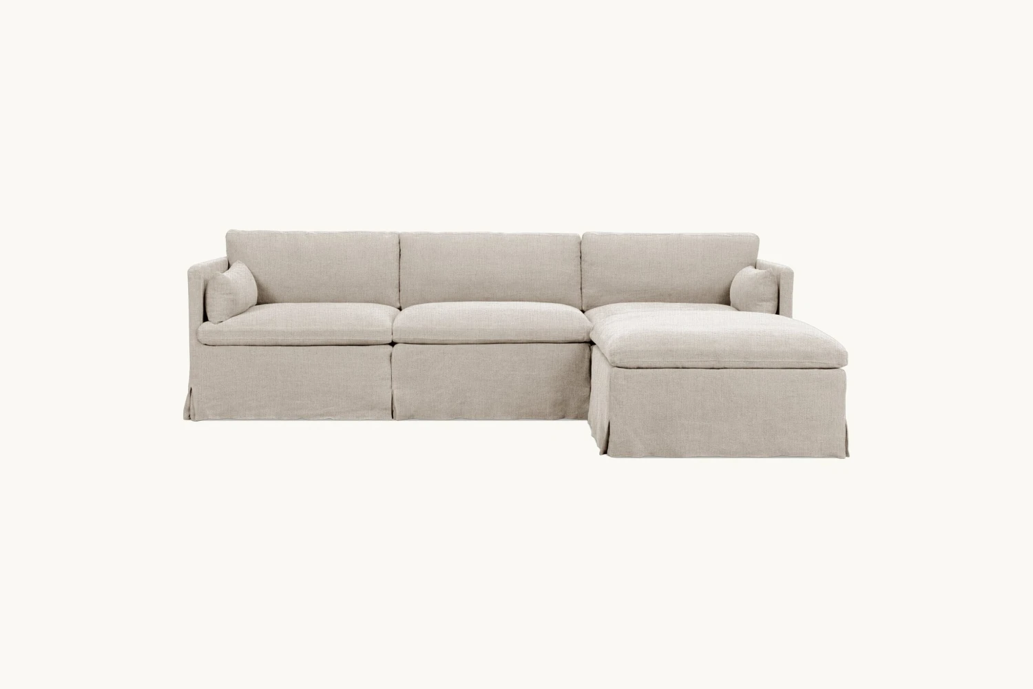 Gabriel Chaise Sectional Slipcover Only 16 Gabriel Chaise Sectional Slipcover Only - Image 16