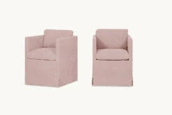 Gabriel Dining Chair (2pc) -SIXPENNY STORE gabriel dining chair cotton linen sundazed coral product