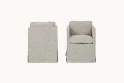 Gabriel Dining Chair (2pc) -SIXPENNY STORE gabriel dining chair medium weight linen jasmine rice product pdp5