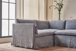Gabriel L-Shape Sectional 25 Gabriel L-Shape Sectional -SIXPENNY STORE gabriel lshape sectional light weight linen ink cap product PDP6