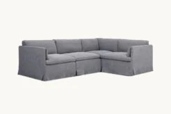 Gabriel L-Shape Sectional Slipcover Only -SIXPENNY STORE gabriel lshape sectional light weight linen ink cap product d56ad2c6 5ef2 49f7 b683 961678499287
