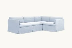 Gabriel L-Shape Sectional Slipcover Only -SIXPENNY STORE gabriel lshape sectional washed cotton linen morning glory product 974c452b f8b8 4585 ab7f c5f9d9a34d48