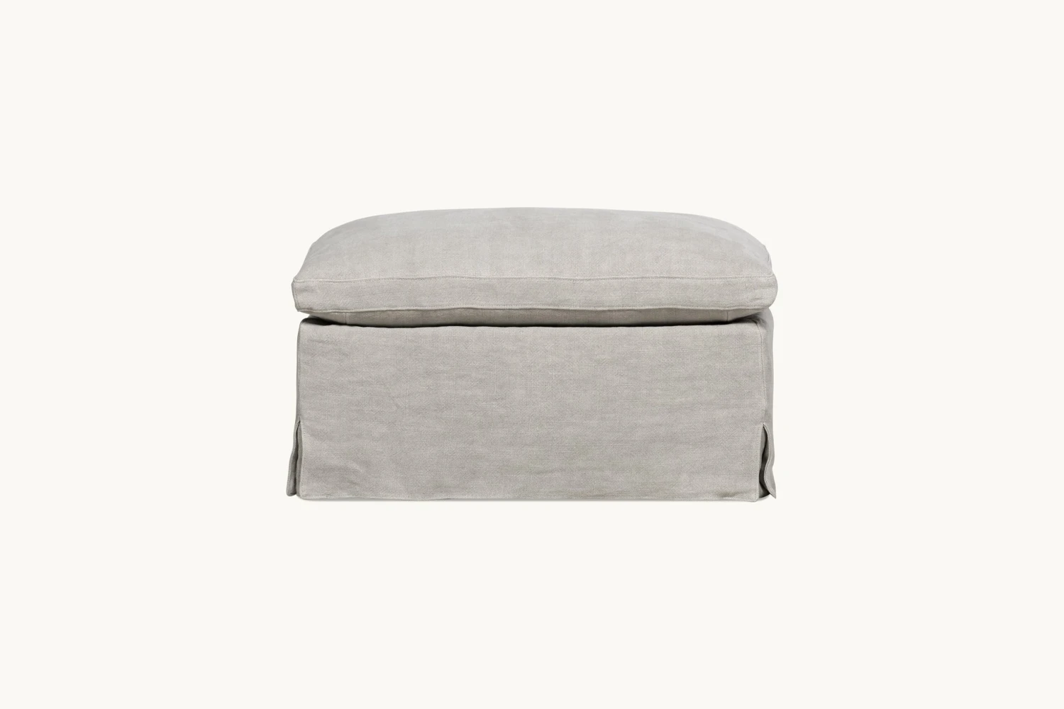Gabriel Ottoman Slipcover Only 2 Gabriel Ottoman Slipcover Only - Image 2