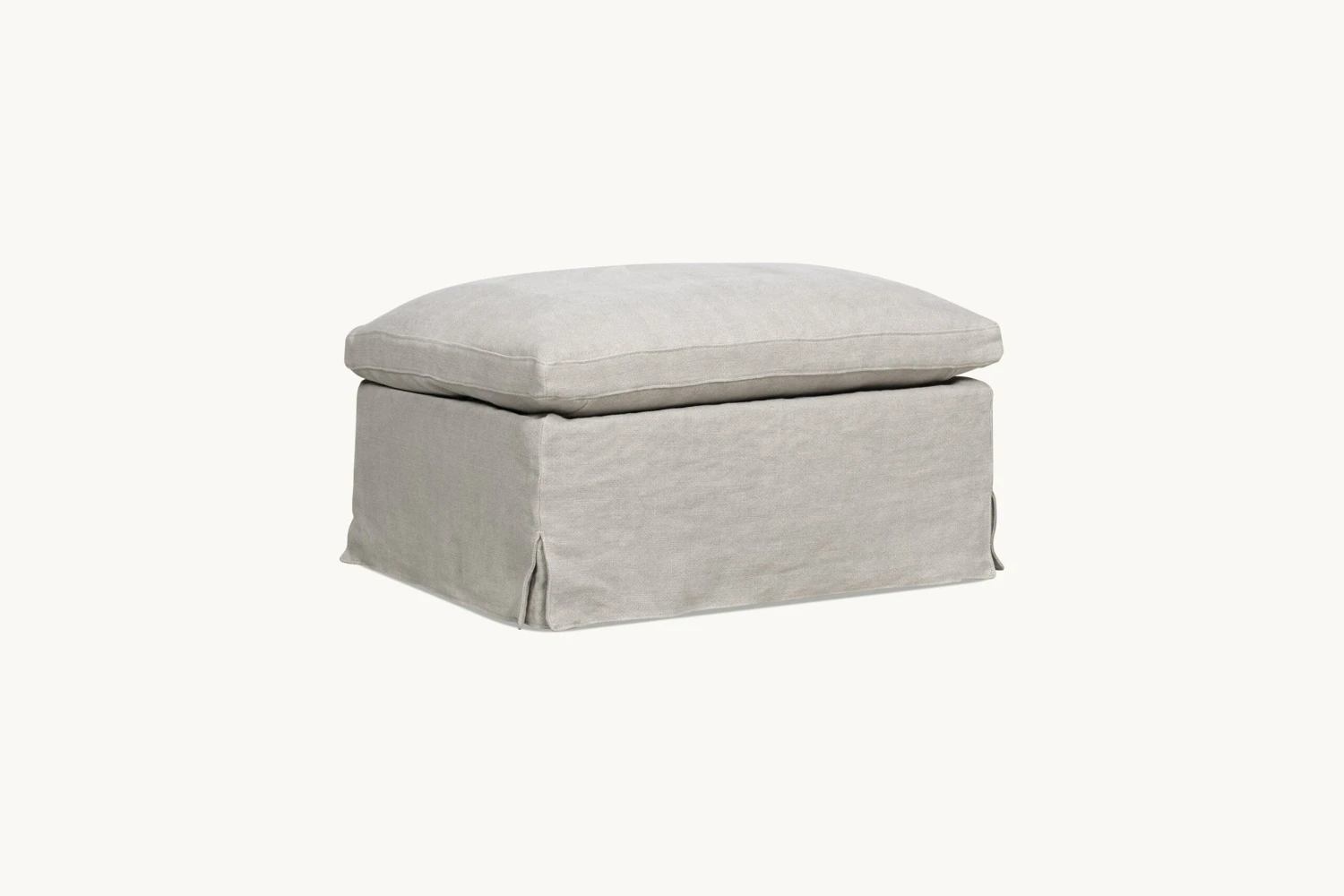 Gabriel Ottoman Slipcover Only 3 Gabriel Ottoman Slipcover Only - Image 3