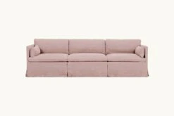 Gabriel Sectional -SIXPENNY STORE gabriel sectional sofa cotton linen sundazed coral product