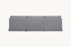 Gabriel Sectional -SIXPENNY STORE gabriel sectional sofa light weight linen ink cap product PDP4