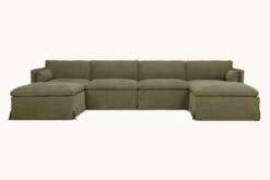 Gabriel U-Shape Sectional Slipcover Only 29 Gabriel U-Shape Sectional Slipcover Only -SIXPENNY STORE gabriel ushape sectional cotton canvas quiet sage product slipcover c770bc5c 57c7 4e90 bd3e 0a9044b31792