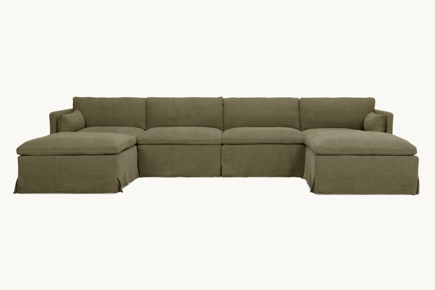 Gabriel U-Shape Sectional Slipcover Only 10 Gabriel U-Shape Sectional Slipcover Only - Image 10