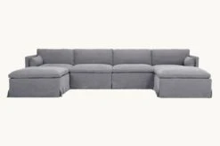 Gabriel U-Shape Sectional Slipcover Only 25 Gabriel U-Shape Sectional Slipcover Only -SIXPENNY STORE gabriel ushape sectional light weight linen ink cap product slipcover 9591e2b3 a3f3 4c9f b578 fe86dea1cfe9