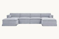 Gabriel U-Shape Sectional Slipcover Only 37 Gabriel U-Shape Sectional Slipcover Only -SIXPENNY STORE gabriel ushape sectional washed cotton linen dried lavender product slipcover c8b5e8ff e0cb 4dce 9bd5 141ecf584182