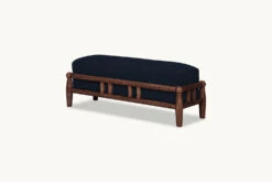 Gio Dining Bench -SIXPENNY STORE gio bench cotton canvas ancient indigo product 235ea020 e338 4bce baa1 92404954c9d8