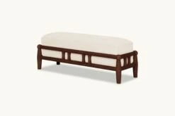 Gio Dining Bench -SIXPENNY STORE gio bench cotton canvas beach walk product