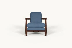 Gio Chair Slipcover Only -SIXPENNY STORE gio chair thread dyed cotton linen garden berry product