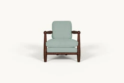 Gio Chair Slipcover Only -SIXPENNY STORE gio chair thread dyed cotton linen hello aloe product