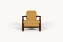 Gio Chair Slipcover Only -SIXPENNY STORE gio chair thread dyed cotton linen honey bee product