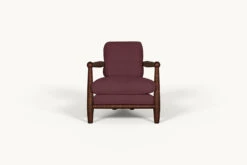 Gio Chair Slipcover Only -SIXPENNY STORE gio chair thread dyed cotton linen summer plum product
