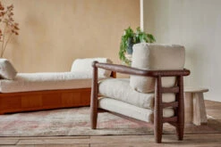 Gio Chair -SIXPENNY STORE gio chair washed cotton linen corn silk product PDP6 dusky ash f616f43a 501d 411e abfd c96eaeb77f63